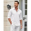 COOFANDY Men's Casual Button Down Wrinkle Free Dress Shirt - 3 of 4