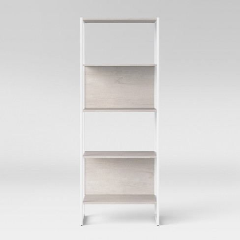 66.7" Paulo 4 Shelf Bookshelf White - Project 62™ - image 1 of 4
