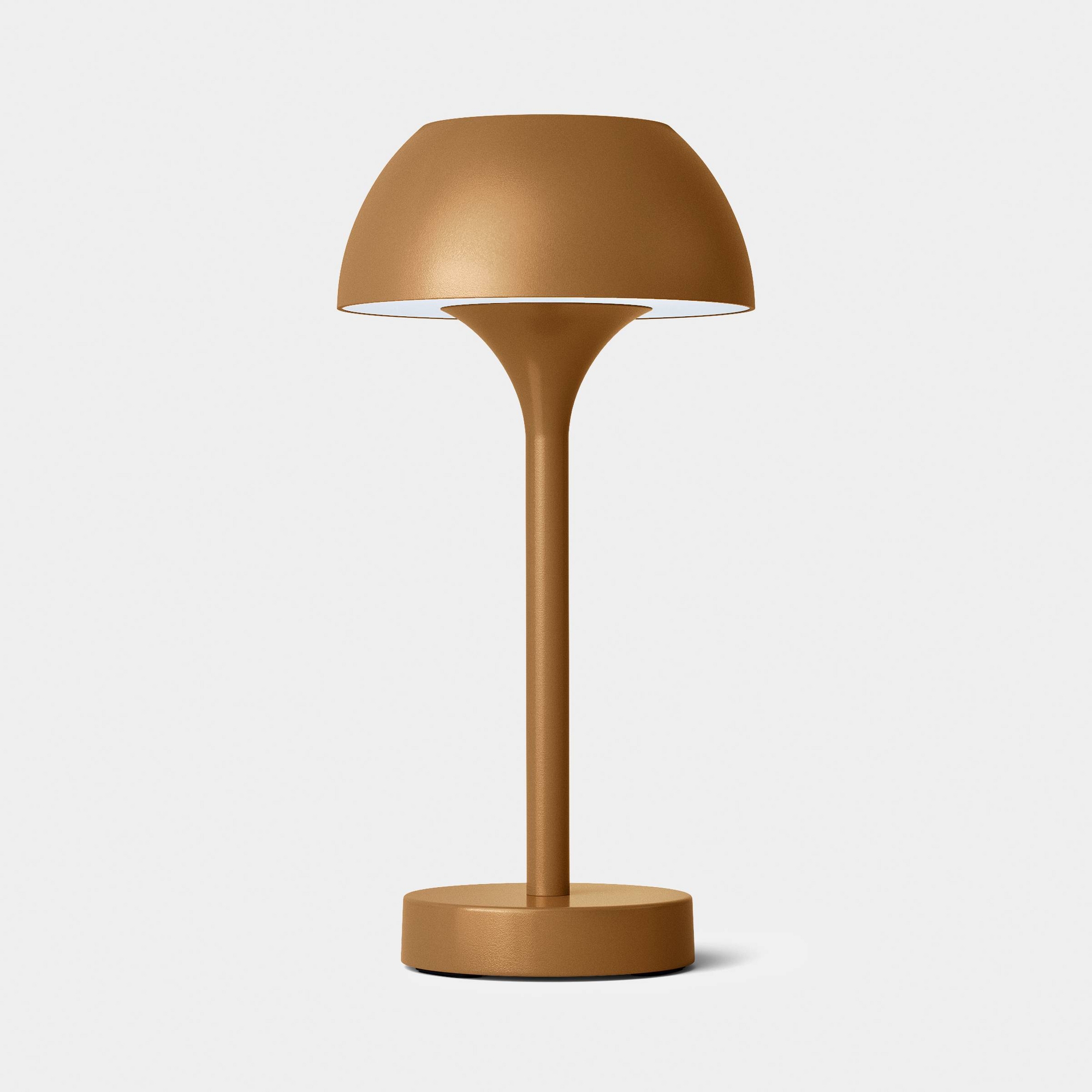 Battery/Solar LED Outdoor Accent Table Lamp Brown - Threshold™