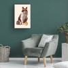 Canvas Wall Art - Florent Bodart  'Chat Tennis' Wall Art for Living Room, Bedroom, or Office Décor by Trademark Fine Art - 4 of 4