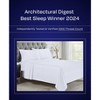 Luxury 1000 Thread Count Bed Sheets Set - 100% Cotton Sateen - Soft, Thick & Deep Pocket by California Design Den - 2 of 4