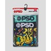 PSD Men's Smiley Melt Print Briefs 2pk - Neon Blue/Black - 4 of 4