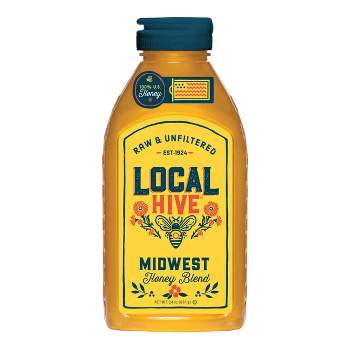 Local Hive Midwest Raw & Unfiltered Honey - 24oz