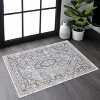 2X3 Rugs, Bordered Non-Shedding Living Room Bedroom Dining Home Office Stylish and Stain Resistant Area Rug - 2 of 3