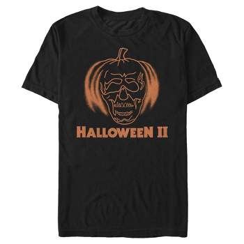 Men's Halloween II Pumpkin Skeleton T-Shirt