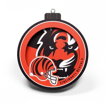 NFL Cincinnati Bengals 3D Logo Series Ornament