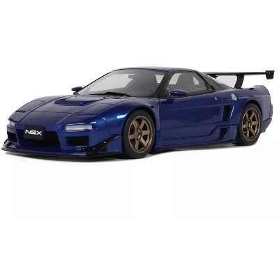 2020 Honda NSX "by W-Autosport" Blue Metallic Limited Edition to 2000 pieces Worldwide 1/18 Model Car by Otto Mobile