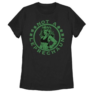 Women's Marvel St. Patrick's Day She-Hulk Not a Leprechaun T-Shirt - 1 of 4