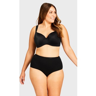 Avenue Women's Plus Size Basic Cotton Brief