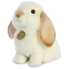 Aurora® Miyoni® White and Tan Lop Eared Rabbit 11" Inch Stuffed Animal Toy - 3 of 4