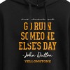 Women's - Yellowstone - Go Ruin Someone Elses Day Cropped Graphic Hoodie - 2 of 4