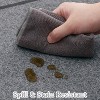 Washable Indoor Area Rug, Ultra Thin Non Slip Stain Resistant Floor Mat, Low Pile Soft Carpet for Living Room Dining Room Bedroom - 4 of 4