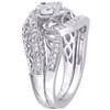 EVERLY JEWELRY | Sterling Silver 1/5 CT TW Diamond Vintage Bridal Set - 2 of 4