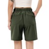 Women's Hiking Cargo Shorts with Pockets Quick Dry Golf Quickly Dry Shorts for Women - 2 of 3
