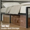 Greenstell Bed Frame with Headboard & Footboard, Metal Platform Bed Frame with LED Lights & Charging Station, Under Bed Storage, Solid and Stable - 4 of 4