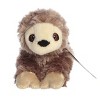 Aurora Small Eco Softies Sloth Eco Nation Eco-Friendly Stuffed Animal Brown 8.5" - 2 of 4