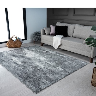 Luxe Weavers Euston Collection Beige 4x5 Modern Abstract Area Rug : Target