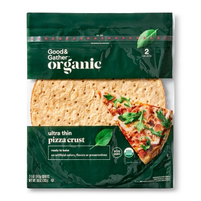 Organic Ultra Thin Pizza Crust - 10oz/2pk - Good & Gather™