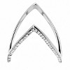 Slickblue Clear CZ Stackable Ring for Women, Polished Stainless Steel, Minimalist Must-Have, Size 5-10 - 3 of 4