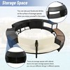 YOOCOZZ  Patio Rattan Sofa Set with Storage & Cushions - 4 of 4