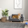 UbMelt Dog Bed Elegant Pet Bed for Dogs Comfy Dog Couch with Wood Legs Durable Elevated Dog Sofa Bed Modern and Stylish Dog Sofa - 4 of 4