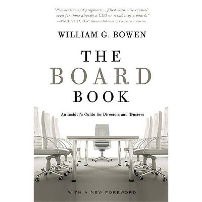 Board Book - by  William G Bowen (Paperback)