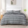 Peace Nest All Season Printed and Solid Colors Microfiber Comforter Set - 3 of 4