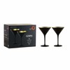 Stölzle Lausitz Olympia Martini Glass, Black/Gold - Set of 6 - 4 of 4