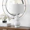 Demena Table Lamp - 25.5 Inch Height - TBL4437 - White - Safavieh - 2 of 3