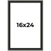 PosterPalooza | Antique Black Picture Frame - UV Acrylic, Foam Board Backing, Hanging Hardware - 2 of 4