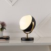 JONATHAN Y Orion 12" Vintage Classic Metal/Acrylic Adjustable Orb: ETL Listed, Toggle Switch, 2700K LED - 2 of 4