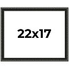PosterPalooza | Antique Black Picture Frame - UV Acrylic, Backing Board, Hanging Hardware Included - 2 of 4