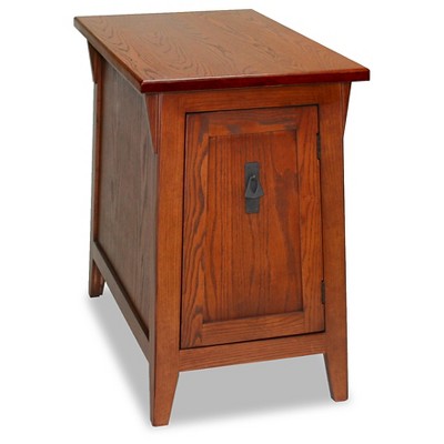 Favorite Finds Mission Cabinet End Russet Finish - Leick Home