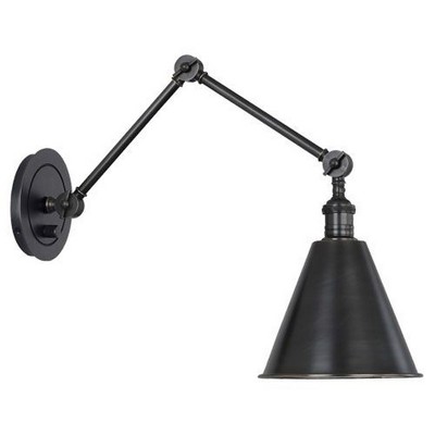 Robert Abbey Lighting Alloy - Light Wall Light in  Deep Patina Bronze