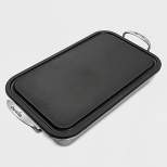 Char-Broil Grill Cookware Deep Dish Pan & Cutting Board - Silver/Black