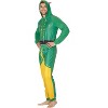 Intimo INTIMO Elf The Movie Mens Buddy The Elf One Piece Costume Pajama Set, Green, Large Green - 3 of 4