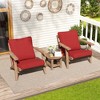 Crestlive Products 24in Outdoor Cushions Water Resistant Patio Furniture Cushions with Removable Cover Deep Seat and Back Cushion for Chair Sofa Couch - 3 of 4