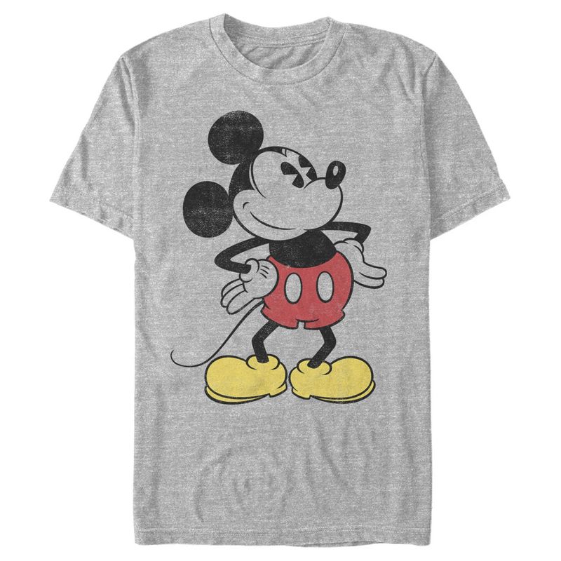Men's Mickey & Friends Mickey Mouse Vintage Pose T-Shirt, 1 of 5