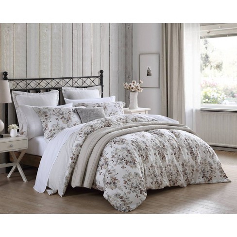 King 6pc Berrie Brown Comforter Sham Bonus Set Stone Cottage Target