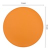REGALWOVEN Faux Leather Waterproof Soft Heat Resistant Wipeable Placemats 6 Pcs - 4 of 4