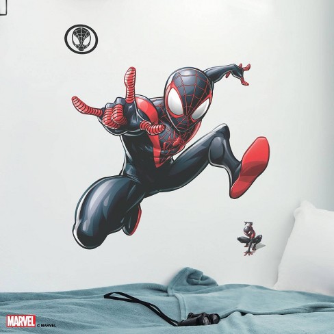 Miles Morales Kids' Wall Decal - Decalcomania : Target