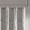Elegant Textured Jacquard Bathroom Shower Curtain – 72x72 Inches of Opulence - 3 of 4
