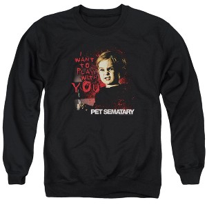Pet Sematary I Want To Play Adult Crewneck Sweatshirt - 1 of 4