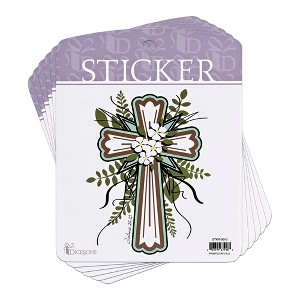 Dicksons Adhesive Sticker Decal for Journaling, Scrapbooking, and Accessory Personalization 5.25 x 6.5 Vinyl Serenity Prayer Rocks - PACK of 6 - 1 of 2