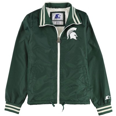 STARTER Womens Michigan State University Bomber Jacket