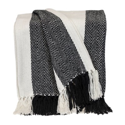 Parkland Collection,Transitional Stripe Rectangle Throw