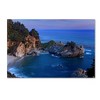 Trademark Fine Art -Mike Jones Photo 'Big Sur McWay Falls' Canvas Art - 2 of 3
