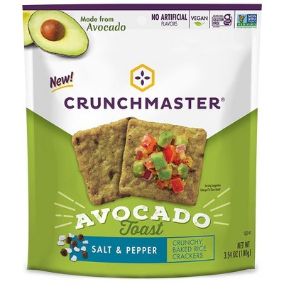 Crunchmaster Avocado Toast Salt & Pepper 3.54 oz