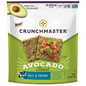 Crunchmaster Avocado Toast Salt & Pepper 3.54 oz - 1 of 1