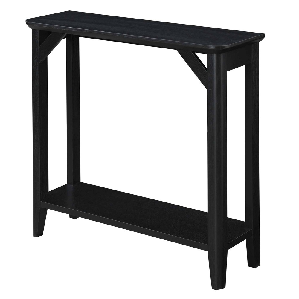 Photos - Coffee Table Winston Hall Table with Shelf Black - Breighton Home